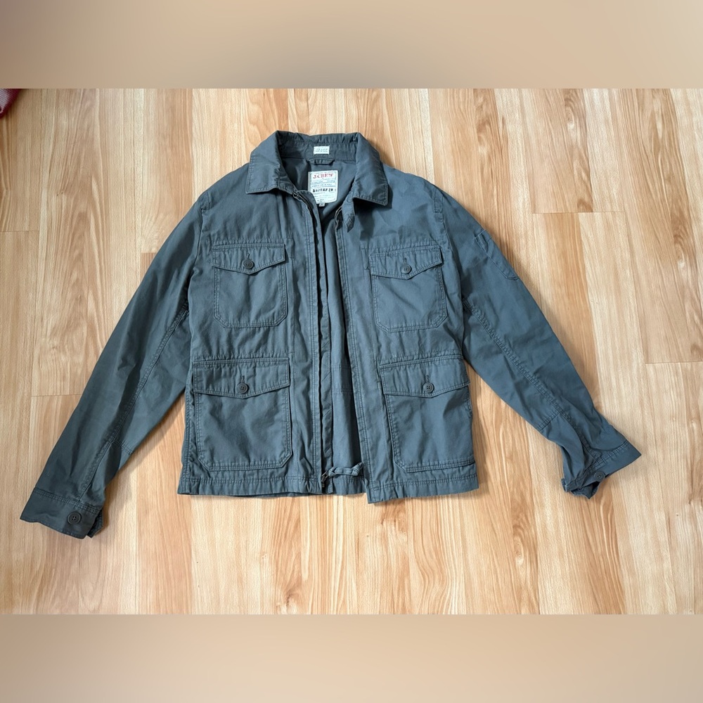 J. Crew Utility Military Style Jacket